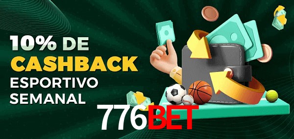 10% de bônus de cashback na 776BET